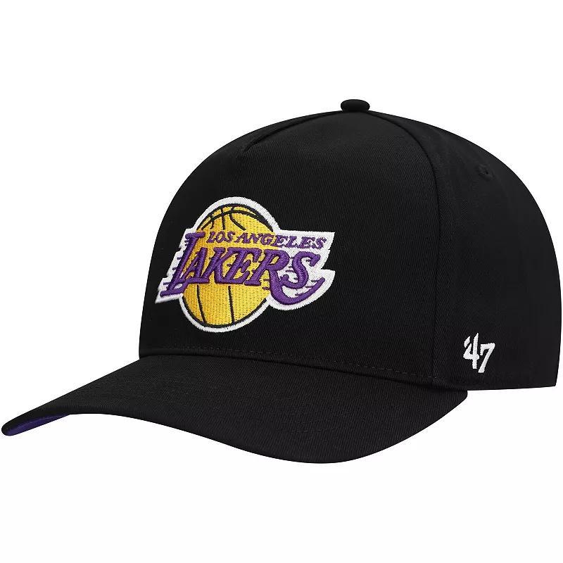 Mens 47 Los Angeles Lakers Core Logo Hitch Adjustable Hat Product Image