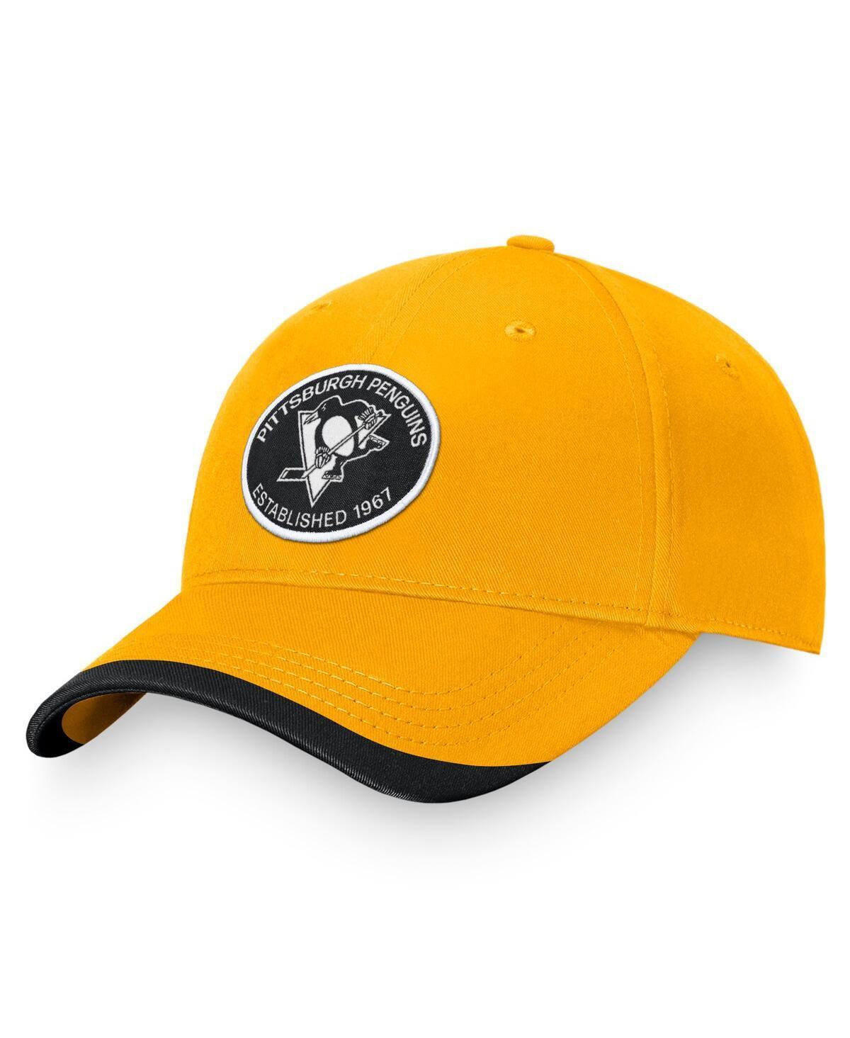 Mens Fanatics Branded Pittsburgh Penguins Fundamental Adjustable Hat Product Image