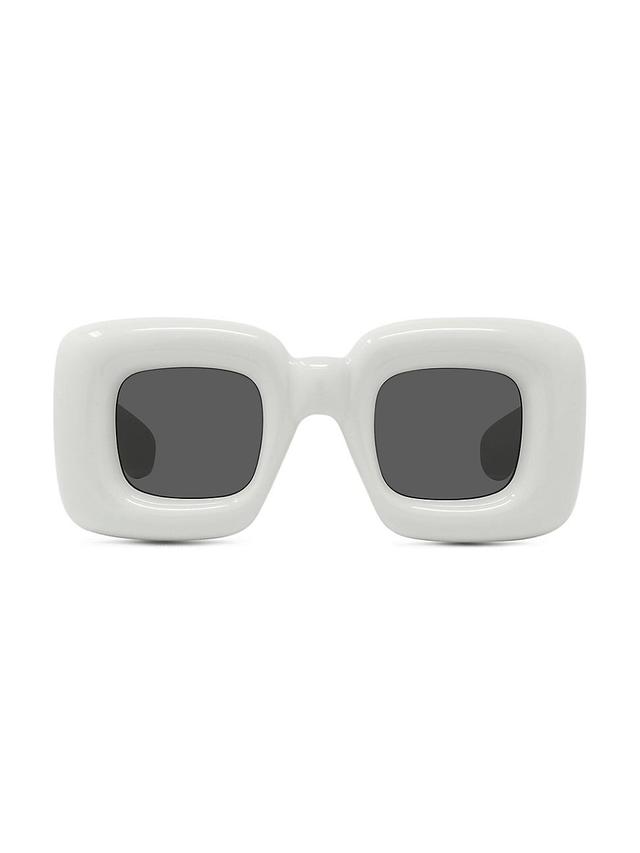 Mens Square 55MM Acetate Sunglasses Product Image