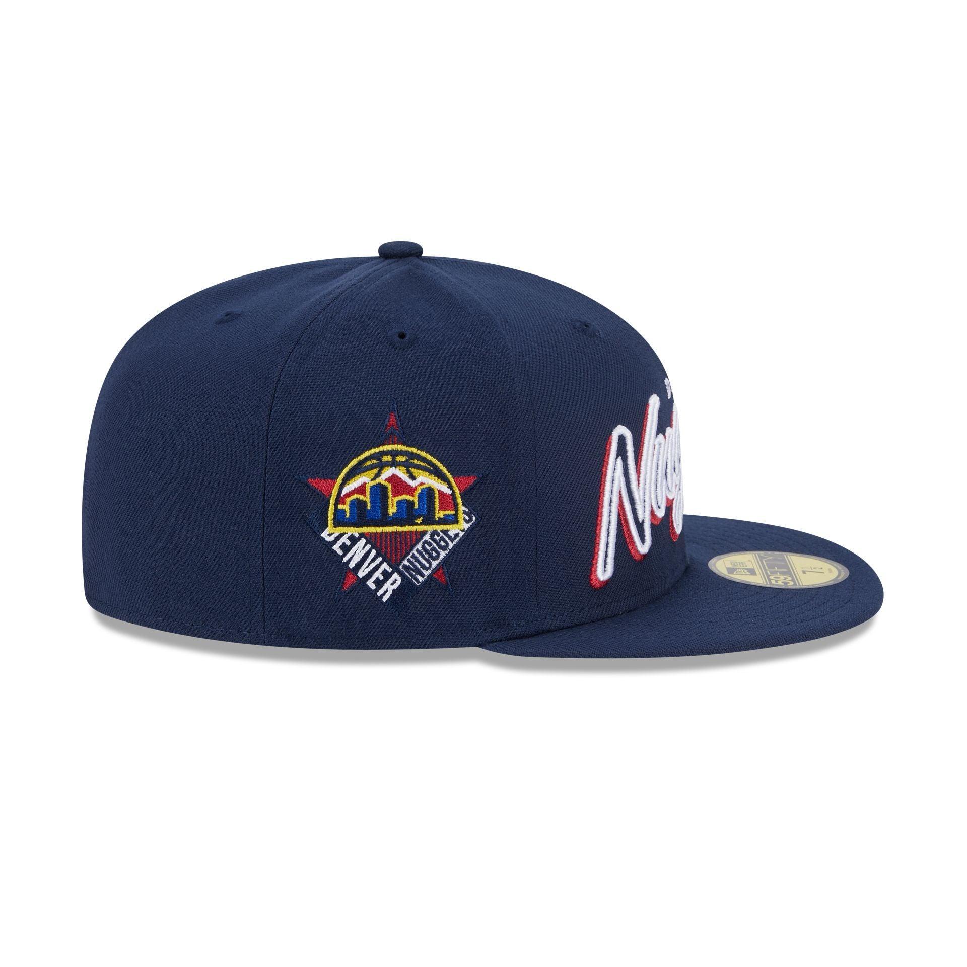 Denver Nuggets Script Sided 59FIFTY Fitted Hat Male Product Image