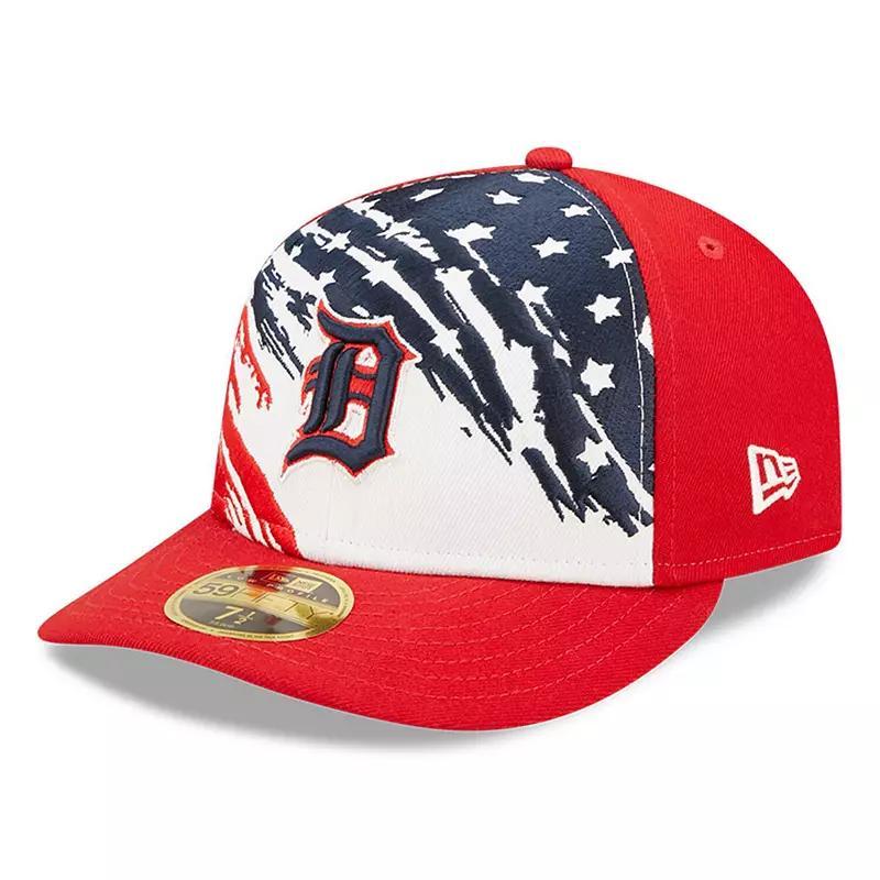 Mens New Era Detroit Tigers 2022 4th of July Low Profile 59FIFTY Fitted Hat Product Image