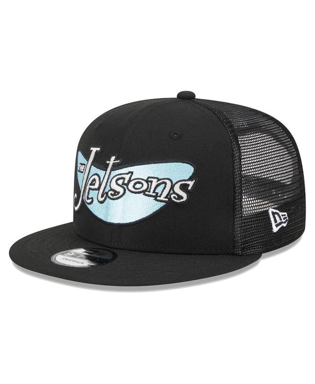 Mens New Era Black The Jetsons  Trucker 9FIFTY Snapback Hat Product Image