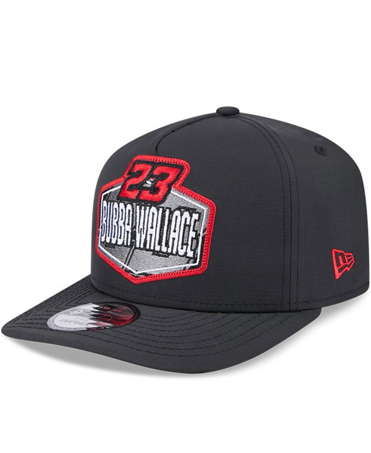 New Era Mens Black Bubba Wallace 9FIFTY Snapback Hat Product Image