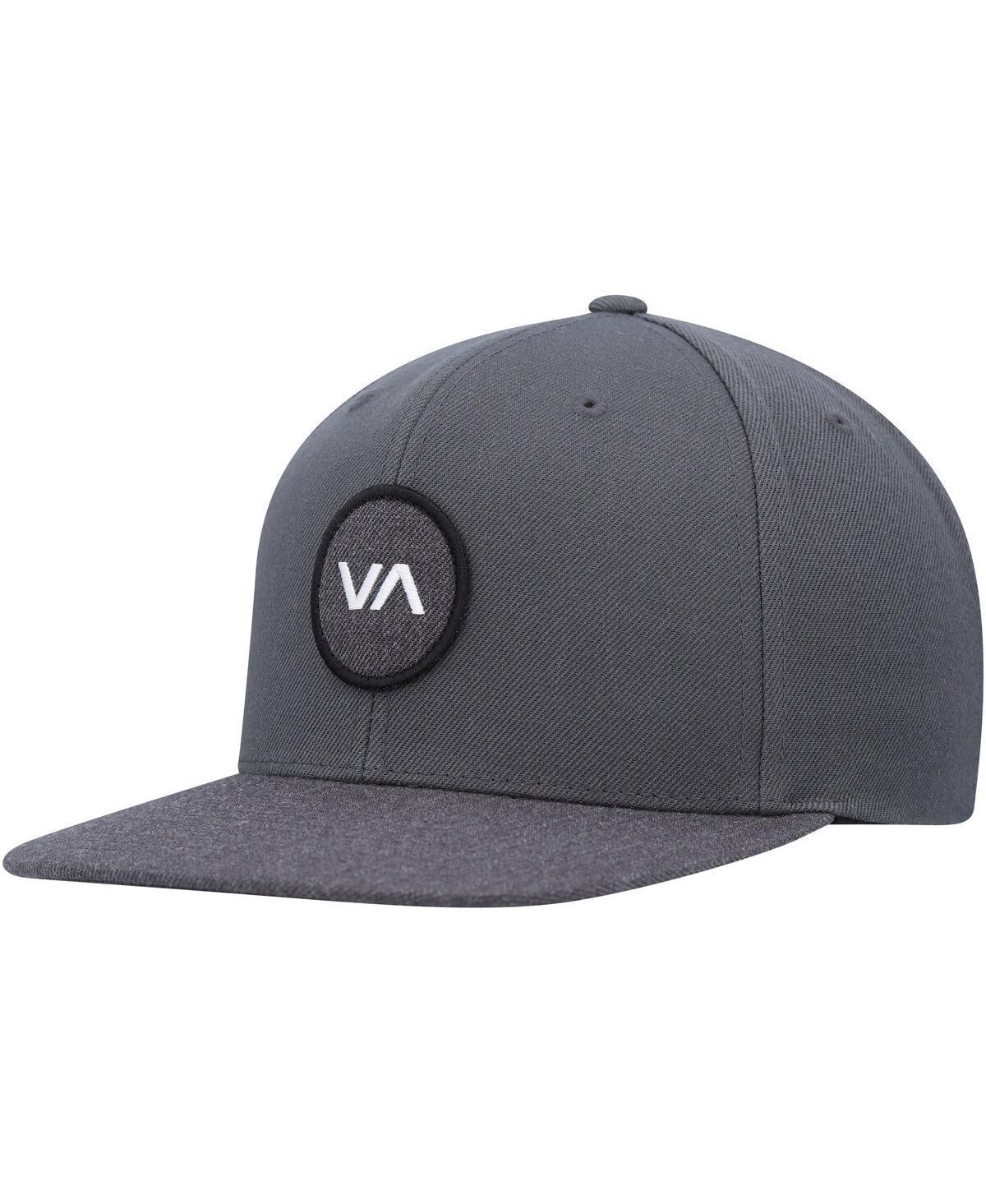 Mens RVCA Graphite VA Patch Snapback Hat Product Image