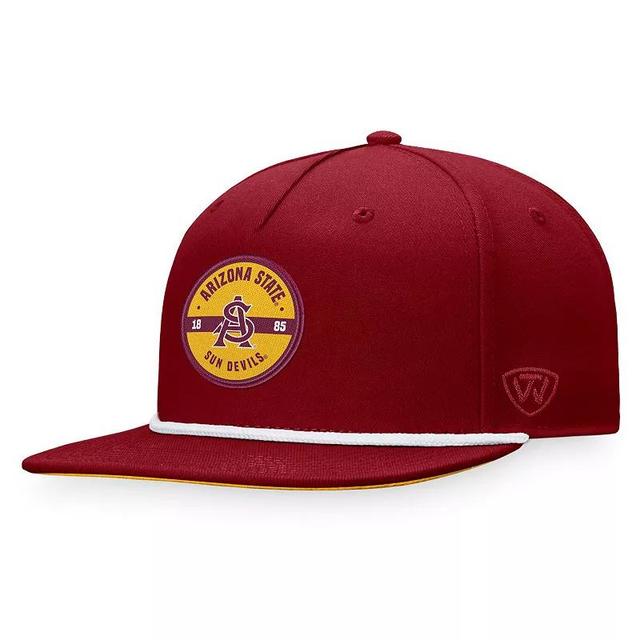 Mens Top of the World Maroon Arizona State Sun Devils Bank Hat Product Image