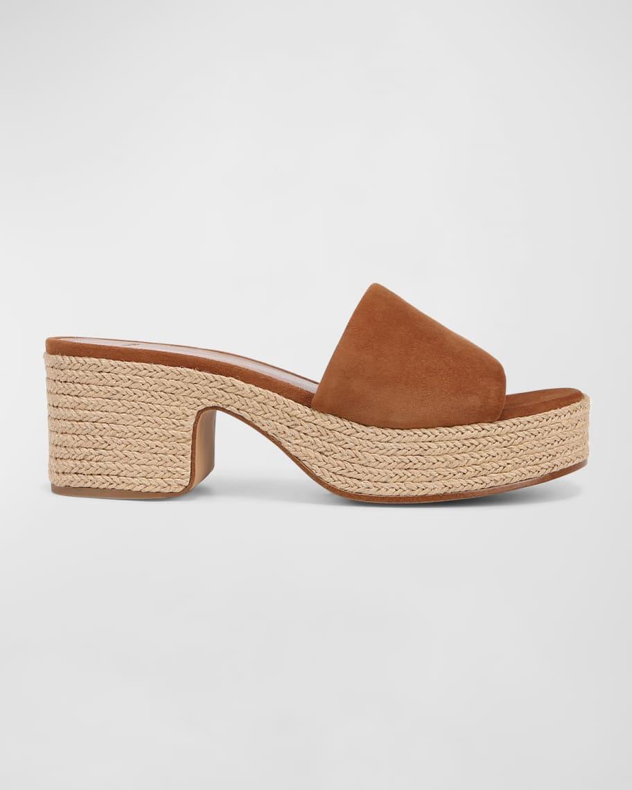 Margo Suede Platform Espadrille Sandals product image