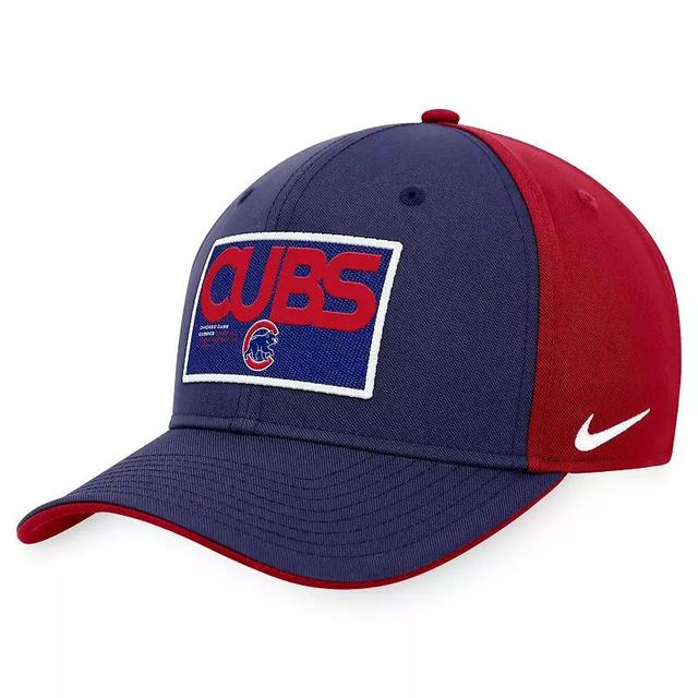 Mens Nike Royal/Red Chicago Cubs Classic99 Colorblock Performance Snapback Hat Product Image