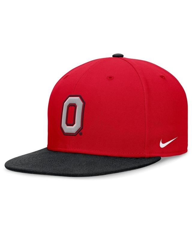 Nike Mens Scarlet/ Ohio State Buckeyes Performance Fitted Hat - Scarlet Product Image