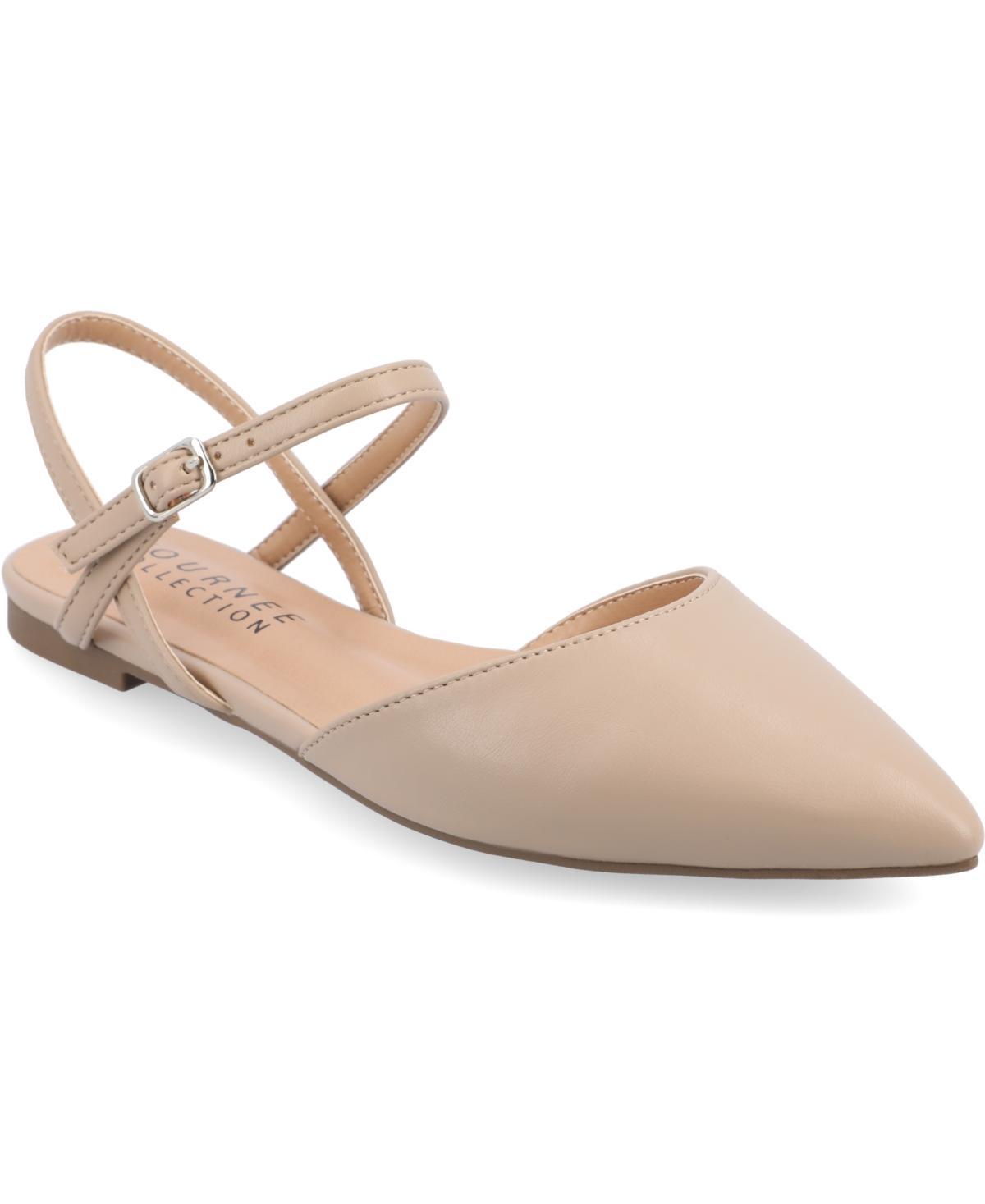 Journee Collection Womens Martine Pointed Toe Ballet Flats Product Image