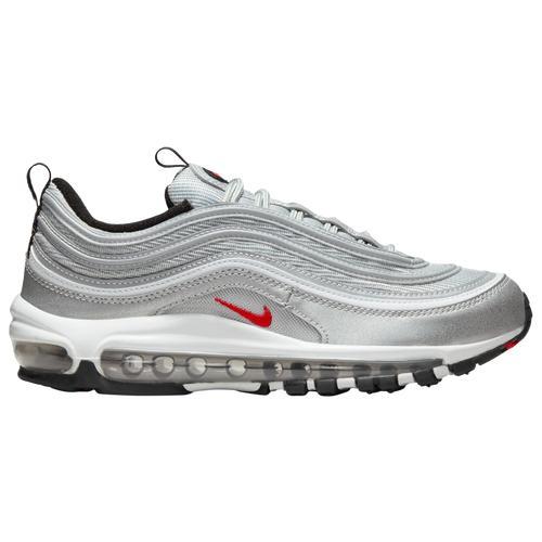 Nike Womens Air Max 97 - Shoes Silver/Red Product Image