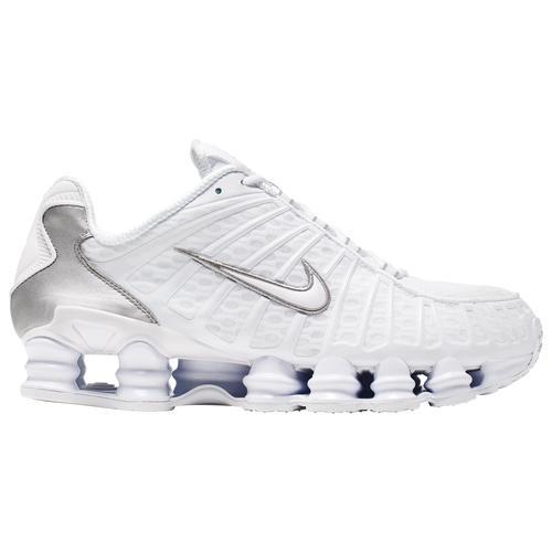 Nike Mens Nike Shox TL - Mens Shoes White/White Product Image