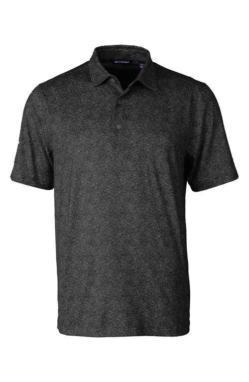 Cutter  Buck Pike Short-Sleeve Constellation-Printed Stretch Polo Shirt Product Image