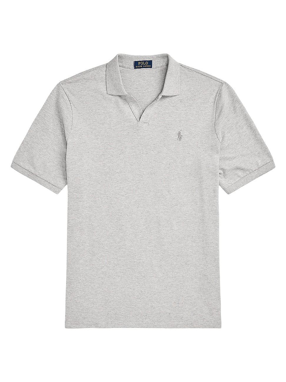 Mens Stretch Cotton-Blend Polo Shirt Product Image