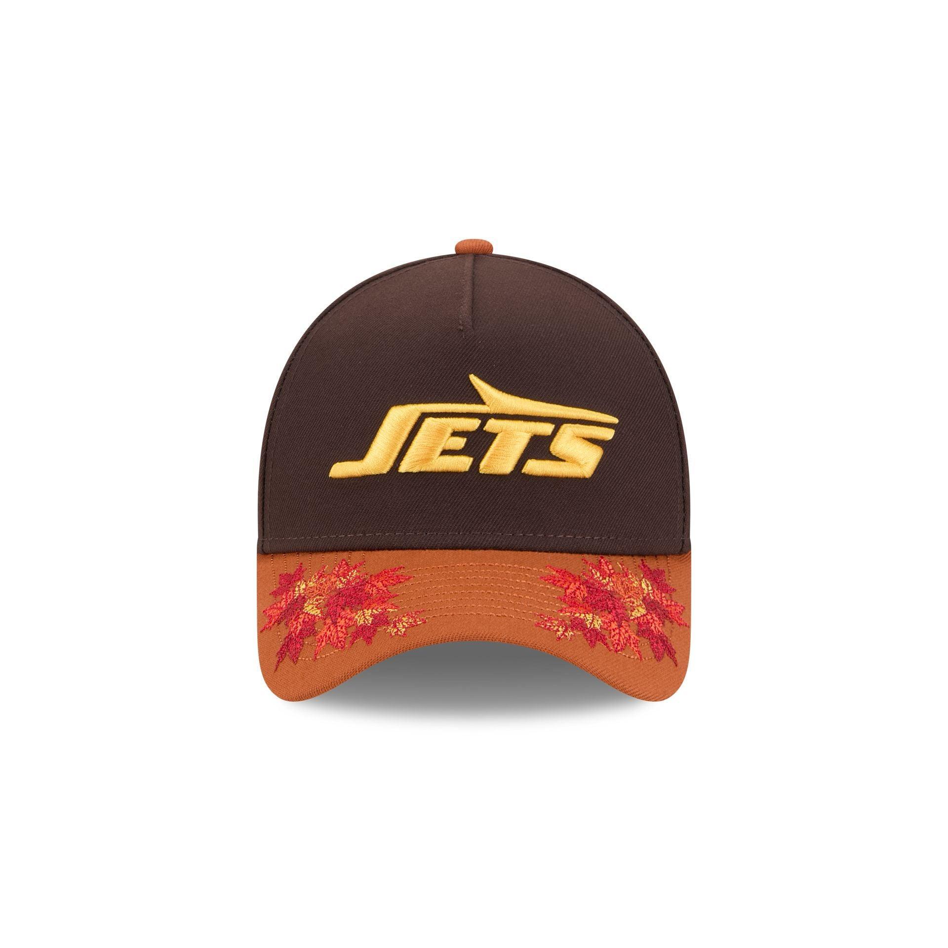 New York Jets Fall Foliage 9FORTY A-Frame Snapback Hat Male Product Image