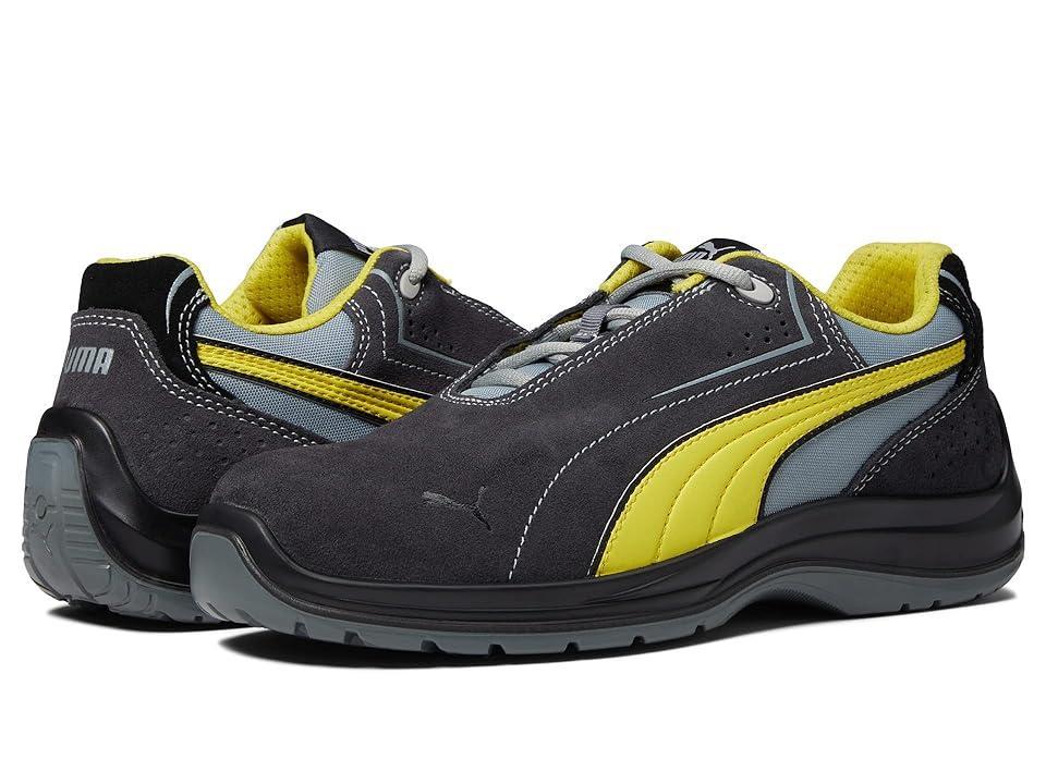 PUMA Safety Touring Low (Grey/Yellow) Men's Shoes Product Image