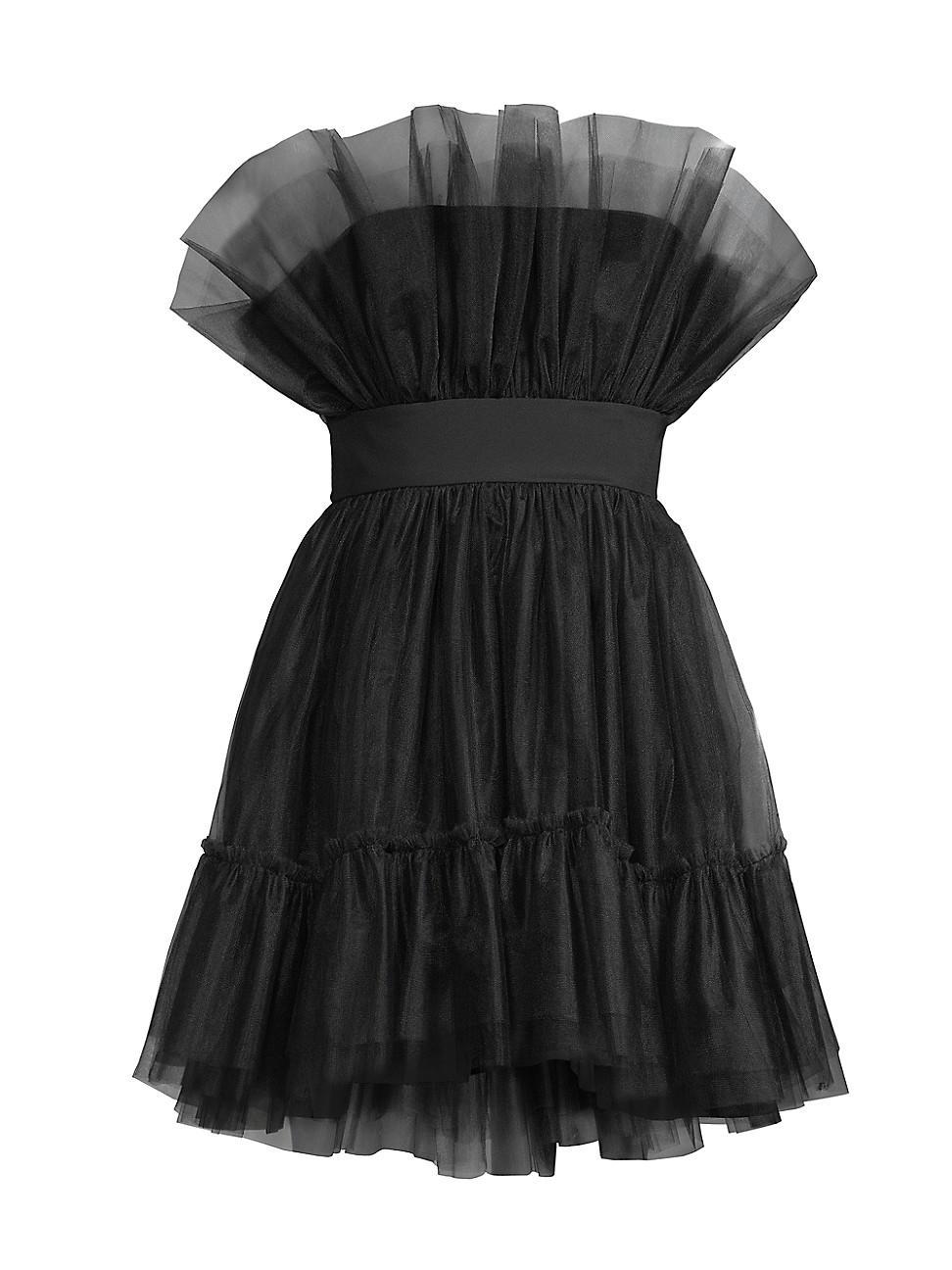 Womens Elle Tulle Minidress Product Image