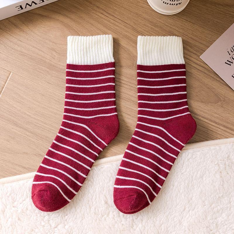 Striped Short Socks Product Image