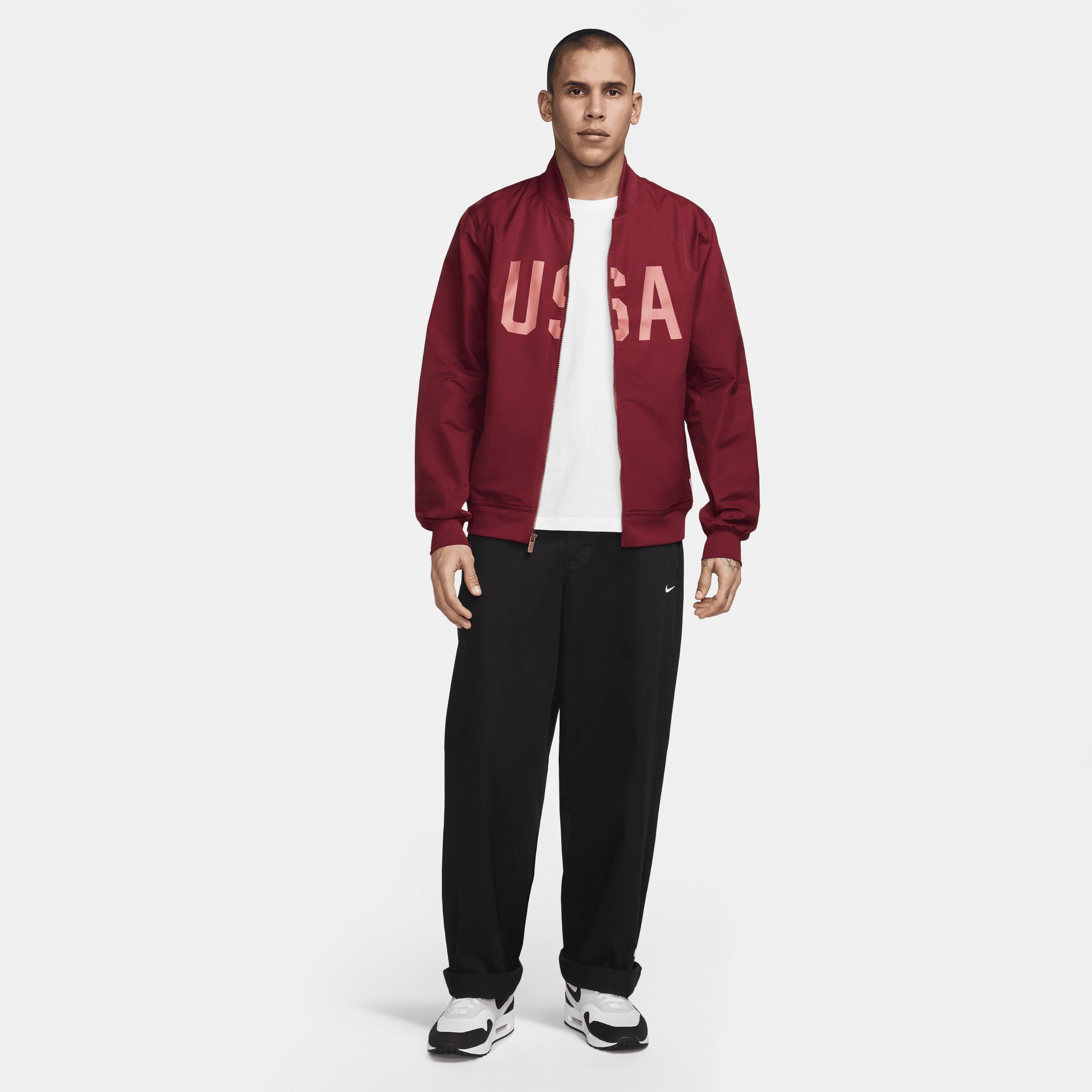 USA Sport Essentials Nike Men's Soccer Woven Bomber Jacket Product Image