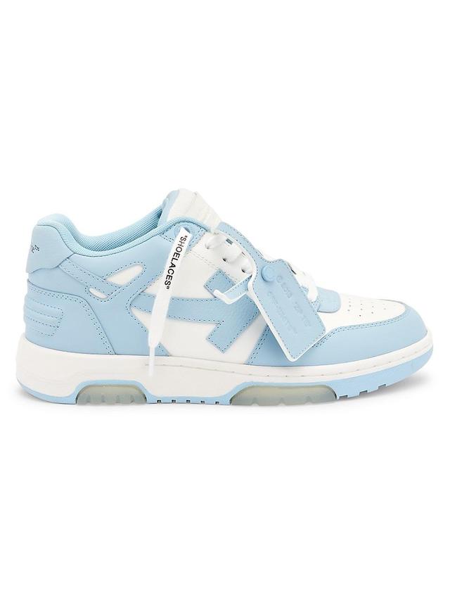 Womens Out Of Office Leather Sneakers Product Image