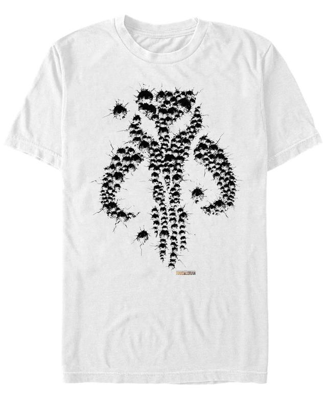 Mens The Mandalorian Mythosaur Bullet Hole Tee Product Image