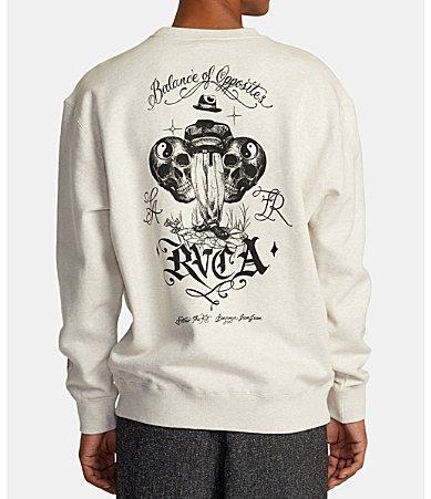 RVCA Long Sleeve Invisible Man Sweatshirt Product Image