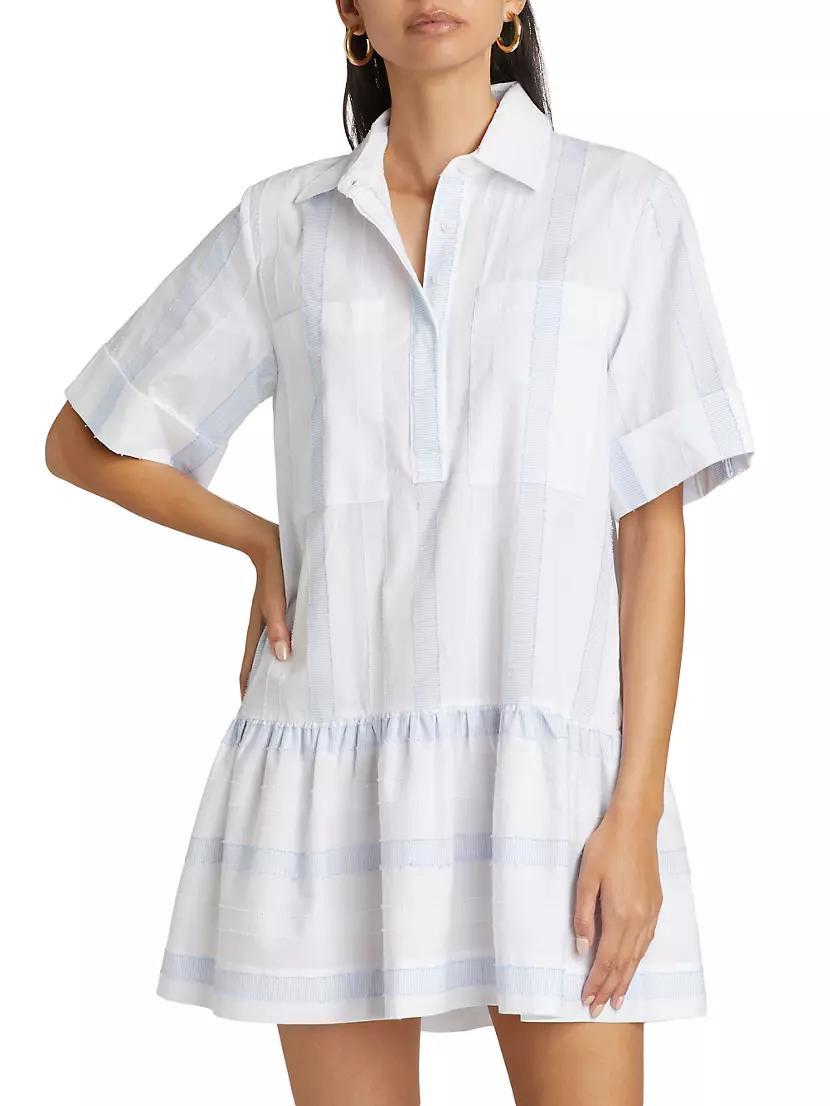 Cris Paneled Swing Shirtdress Product Image