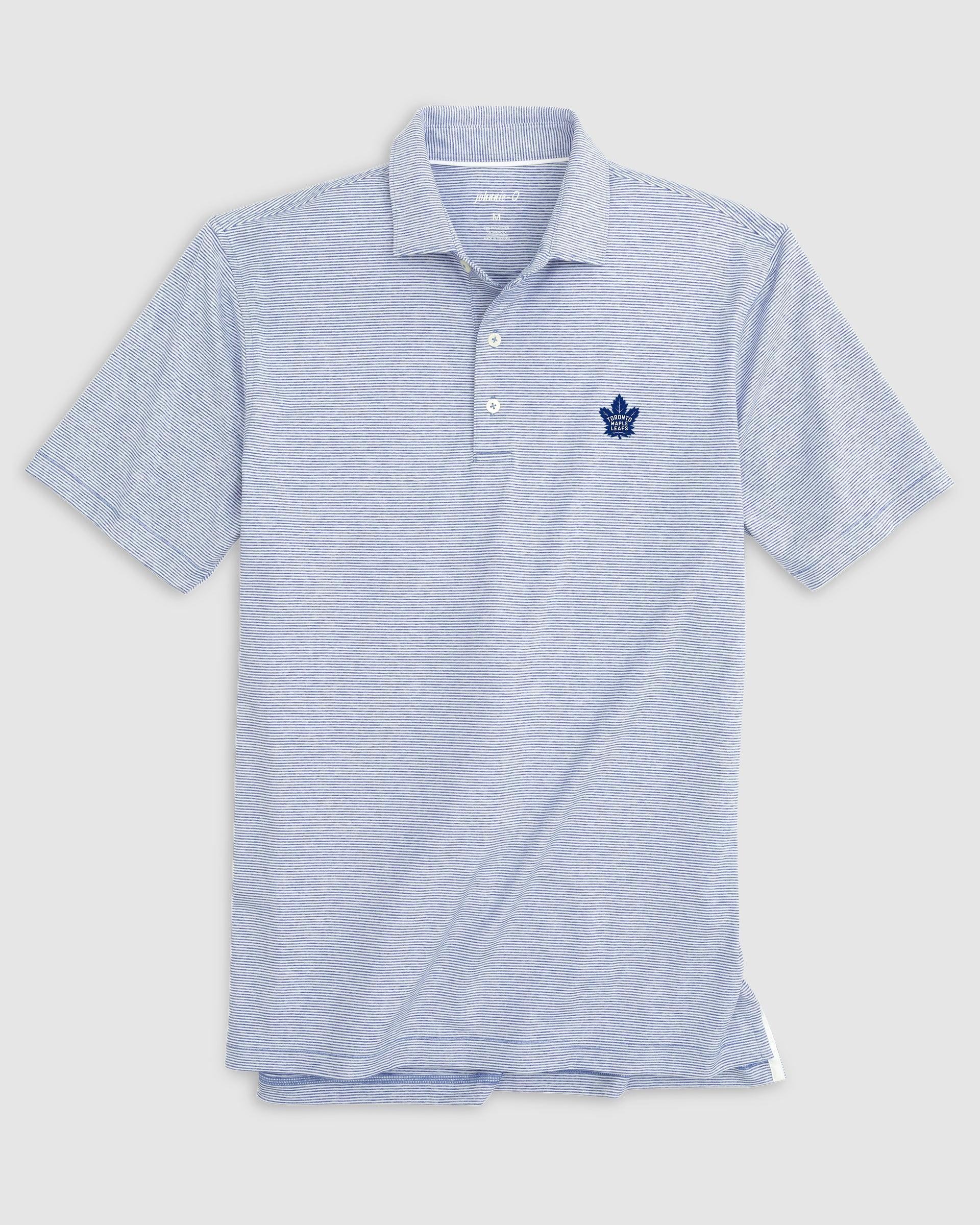 WM Phoenix Open Lyndonn Striped Jersey Performance Polo Product Image