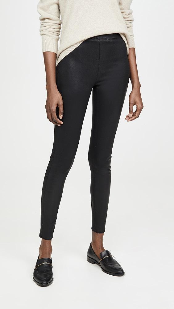 L'AGENCE Rochelle Coated Pull On Jeans | Shopbop Product Image