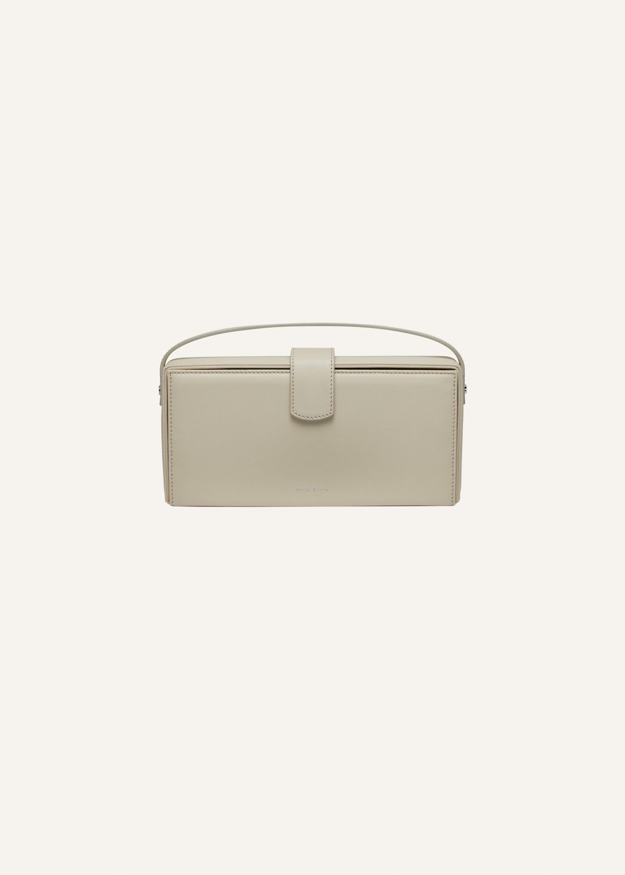 Apolonia bag in cream leather Product Image