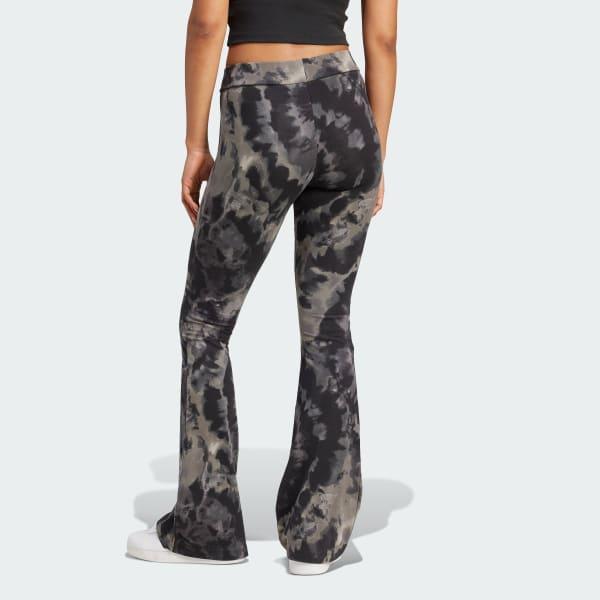 Tie-Dyed Flared Pants Product Image