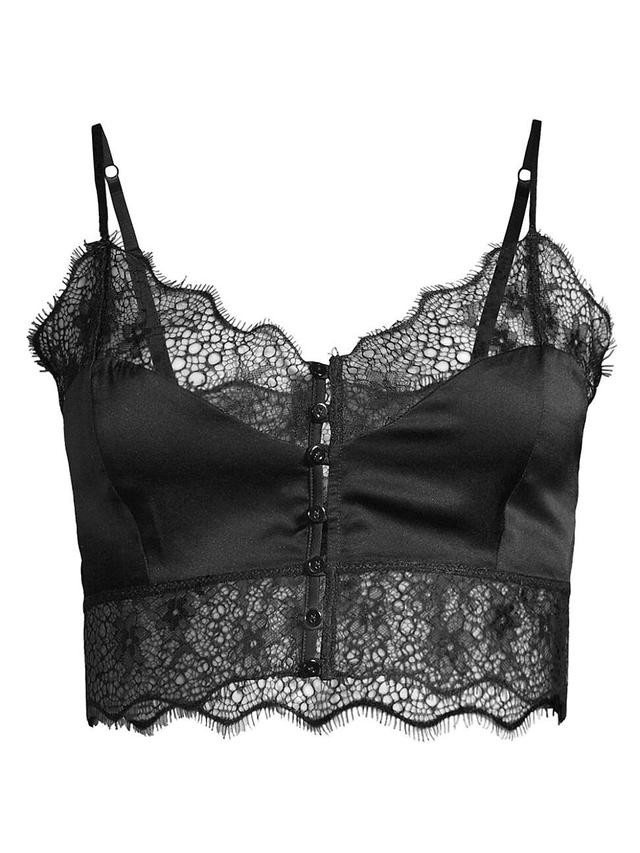 Womens La Reve Eyelash Lace Camisole Product Image