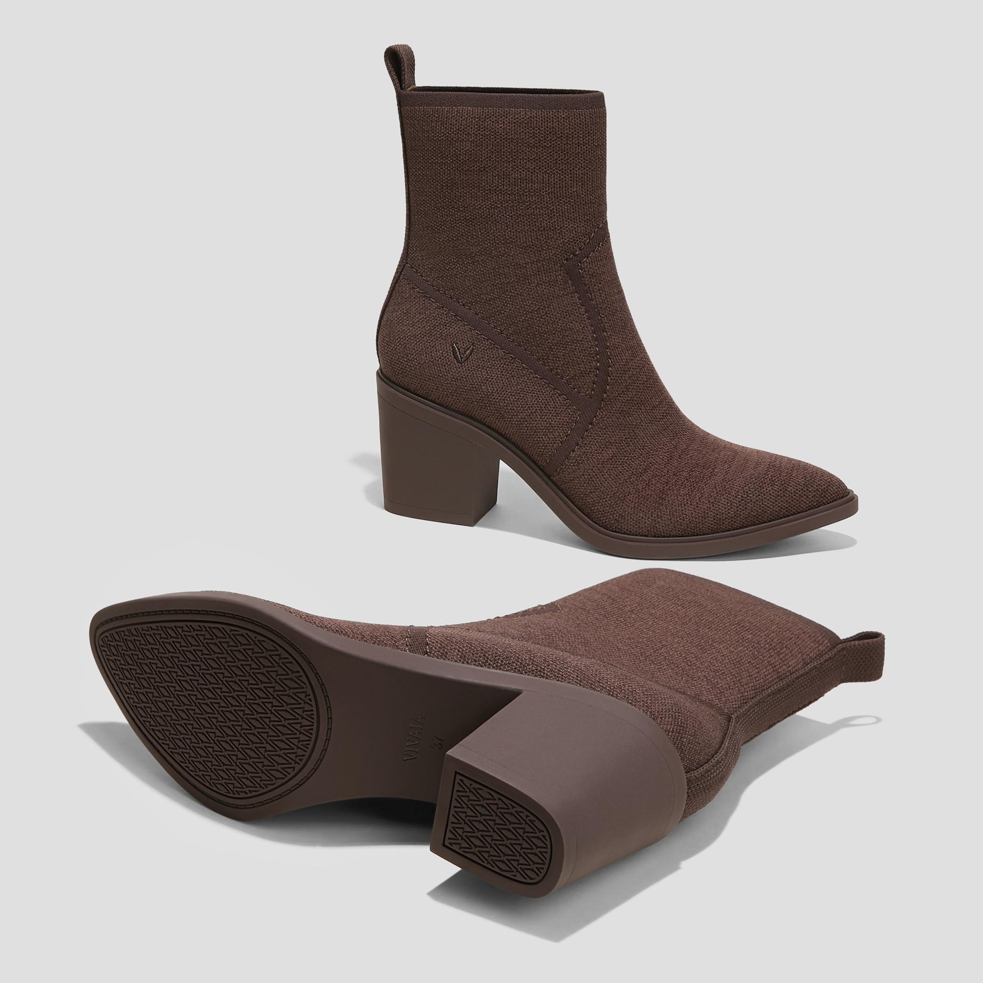 Pointed-Toe Western Ankle Boots (Whitney) Product Image