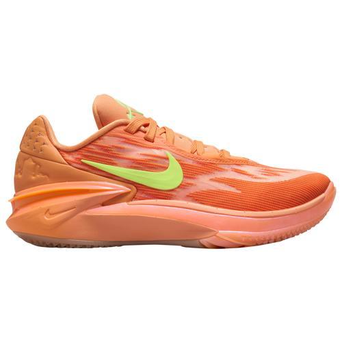 Nike Womens Arike Ogunbowale Air Zoom G.T. Cut 2 X AO - Basketball Shoes Orange/Lime Blast Product Image