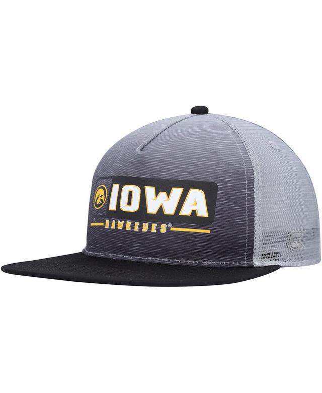 Mens Colosseum /Gray Iowa Hawkeyes Snapback Hat Product Image