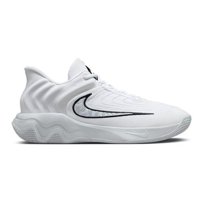 Nike Giannis Immortality 4 Mens Basketball Shoes White Black White Product Image