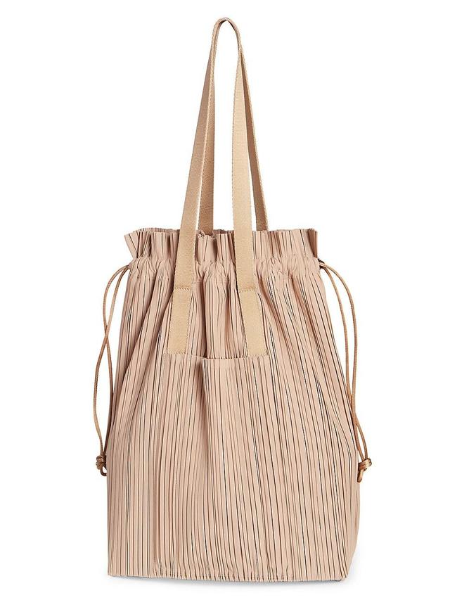 Womens Medium Pleated Tote Bag Product Image