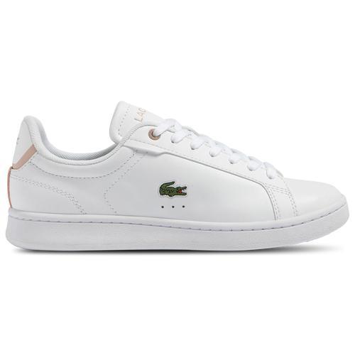 Lacoste Carnaby Pro Bl 23 1 (White/Light Pink) Women's Shoes Product Image