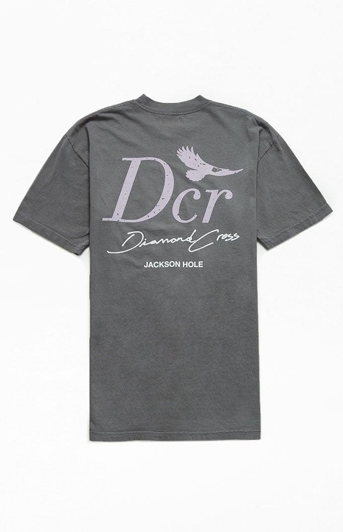 Diamond Cross Ranch Mens Soaring T-Shirt - Grayarge Product Image