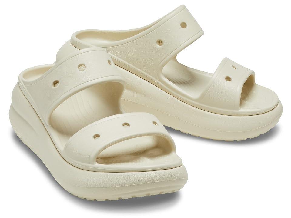 Crocs Womens Crocs Classic Crush Sandals - Womens Shoes Bone Product Image