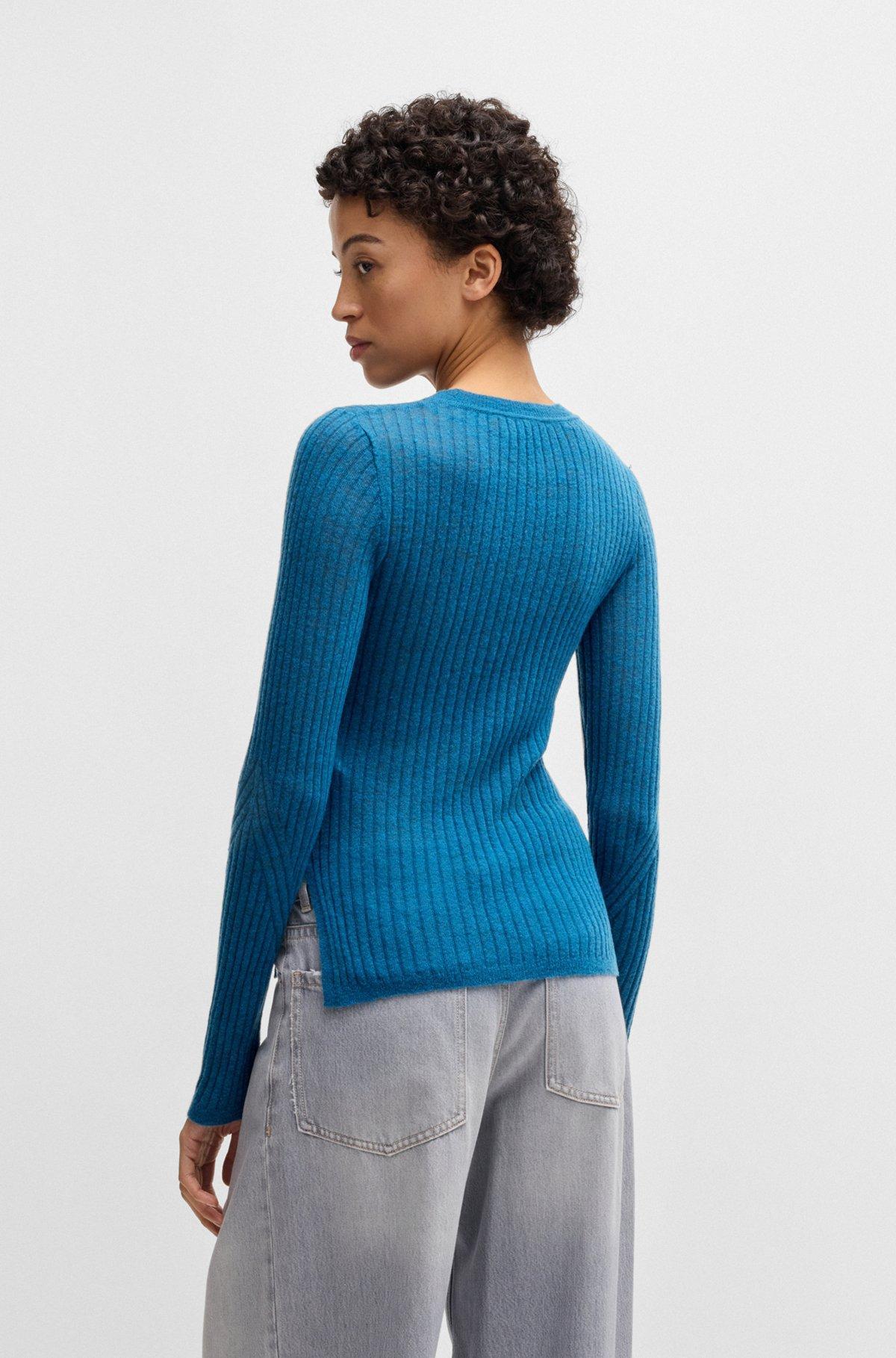 Wool slim-fit sweater  Product Image