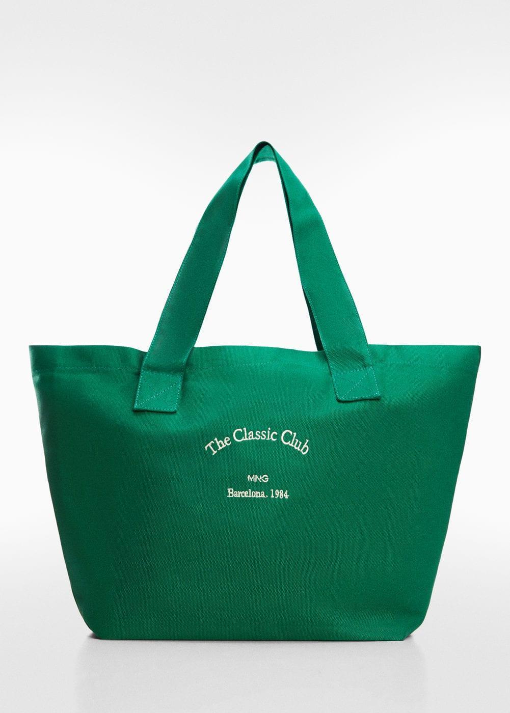 MANGO - Cotton shopper bag - One size - Women Product Image