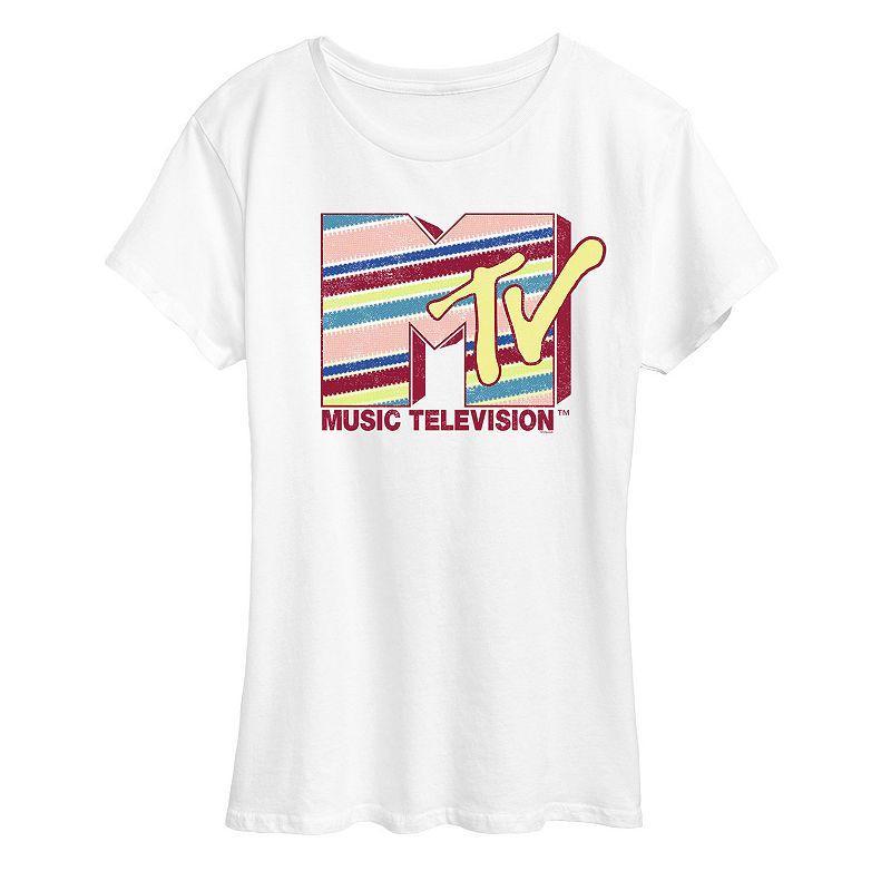 Womens MTV Allan Logo Graphic Tee Product Image