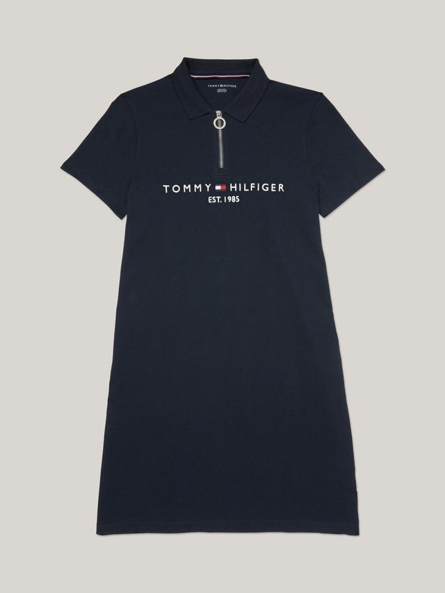 Tommy Hilfiger Women's Logo Zip Polo Dress Product Image