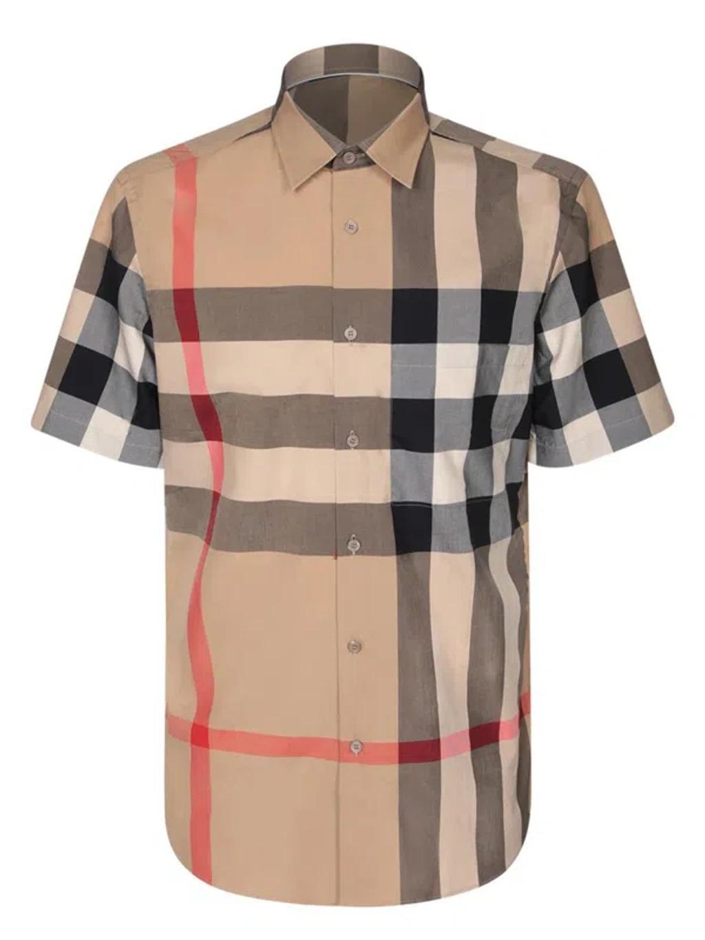 BURBERRY Shirts In Beige Product Image