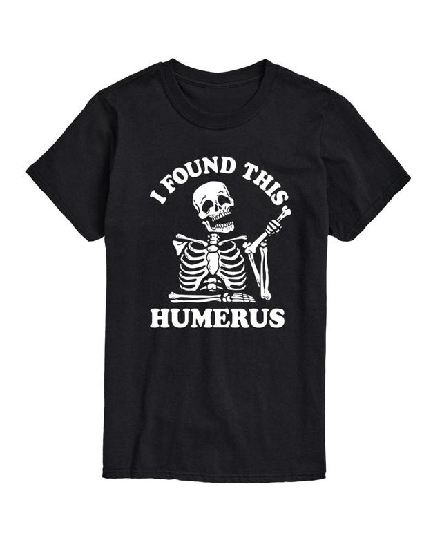 Air Waves Generic Men's Humerus Graphic T-Shirt, Black, X-Large Product Image