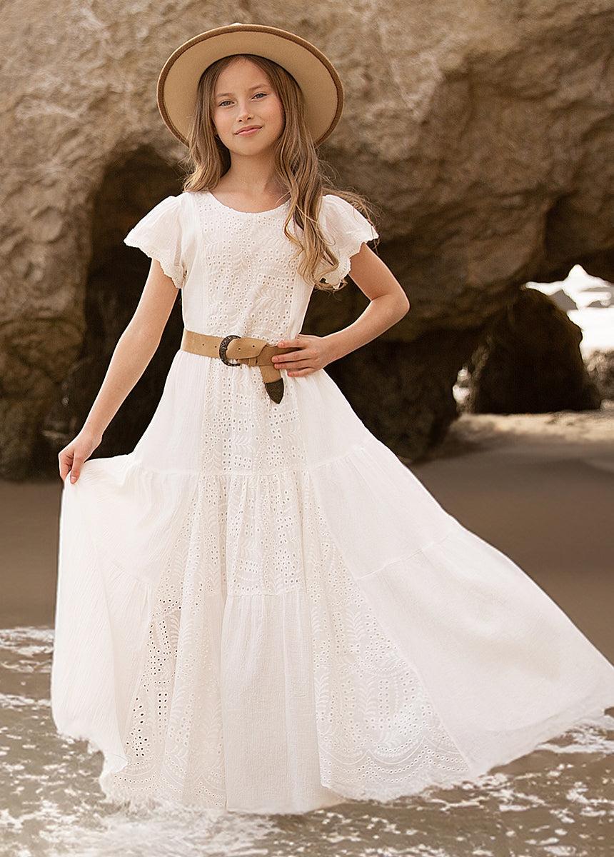 Yanet Dress in White Product Image