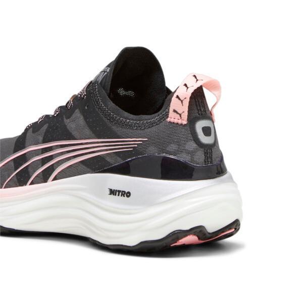 PUMA ForeverRUN NITROâ¢ Women's Running Shoes in Black/Koral Ice/Silver Product Image