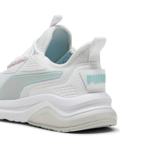 PUMA Amplifier Women's Sneakers in White/Cool Light Grey/Safe Lake Product Image