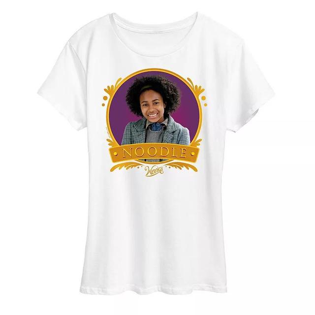 Womens Wonka Noodle Graphic Tee Product Image