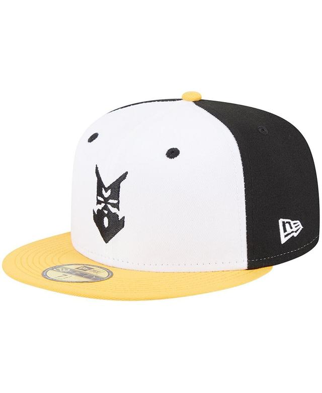 Mens New Era White Indianapolis Indians Theme Nights Prospect 59FIFTY Fitted Hat Product Image